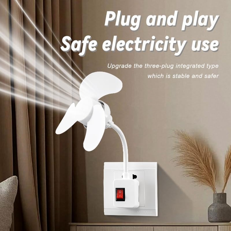 Flexible Gooseneck Desk Fan