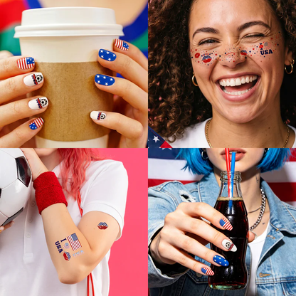 Hot Selling World Cup Football Temporary Tattoos!