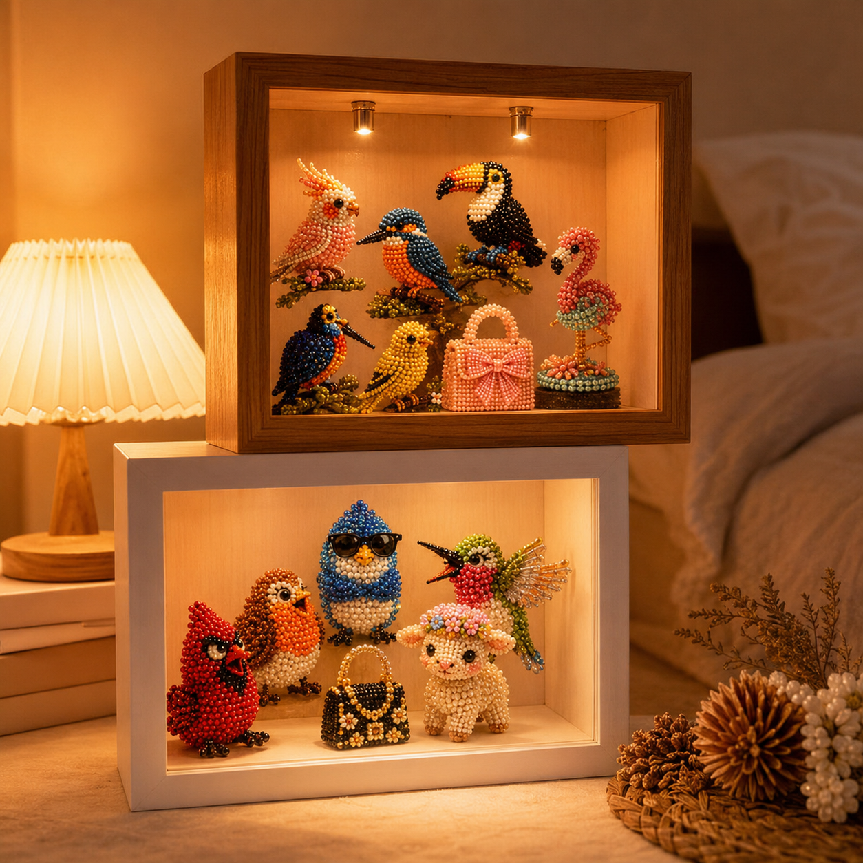 💡 Turn Your Collection Into Art | DIY LED Display Frame for Figures & Dolls！！🎁 Cute DIY Collector Display Box | Best Gift for Boyfriend, Girlfriend & Friends