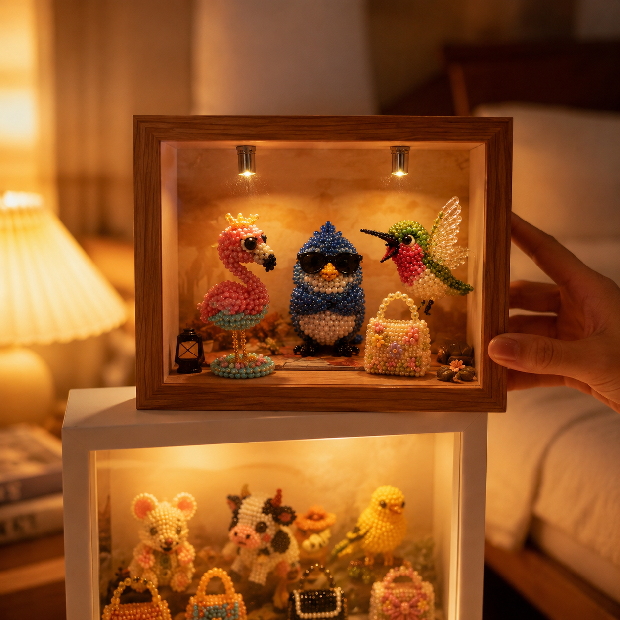 💡 Turn Your Collection Into Art | DIY LED Display Frame for Figures & Dolls！！🎁 Cute DIY Collector Display Box | Best Gift for Boyfriend, Girlfriend & Friends