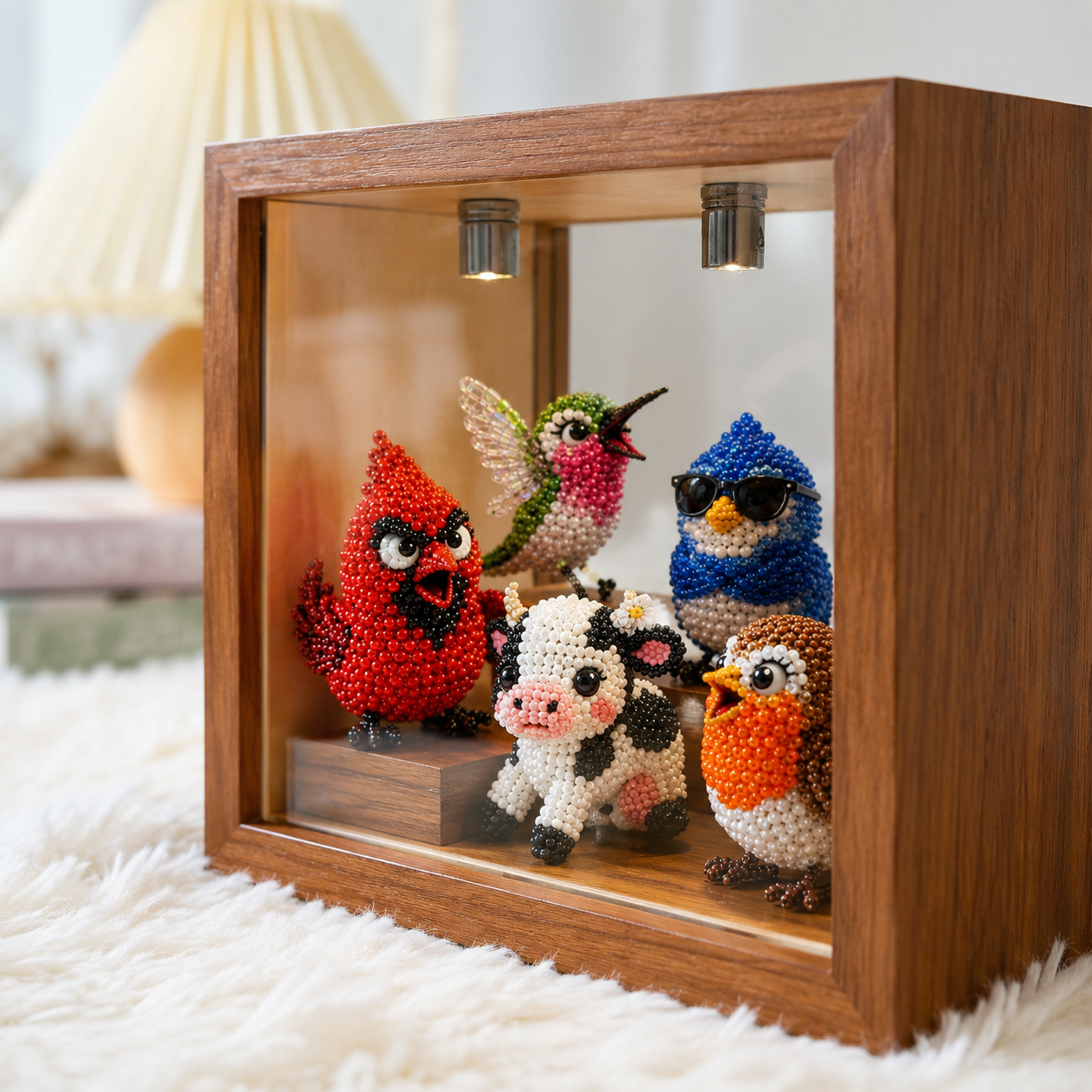 💡 Turn Your Collection Into Art | DIY LED Display Frame for Figures & Dolls！！🎁 Cute DIY Collector Display Box | Best Gift for Boyfriend, Girlfriend & Friends