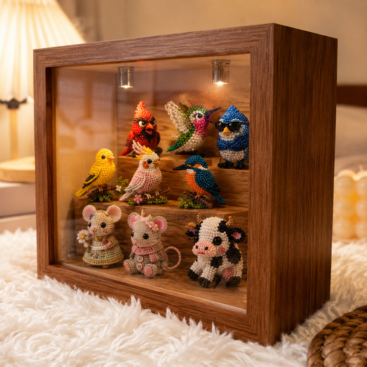 💡 Turn Your Collection Into Art | DIY LED Display Frame for Figures & Dolls！！🎁 Cute DIY Collector Display Box | Best Gift for Boyfriend, Girlfriend & Friends