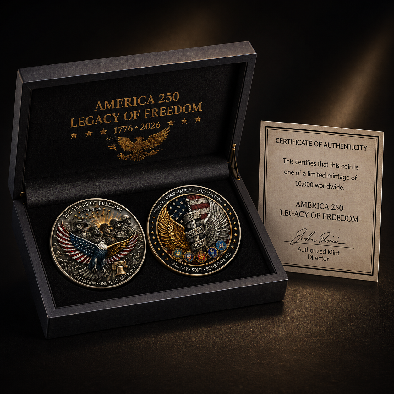 🎁 The Perfect Gift for Collectors & Patriots
