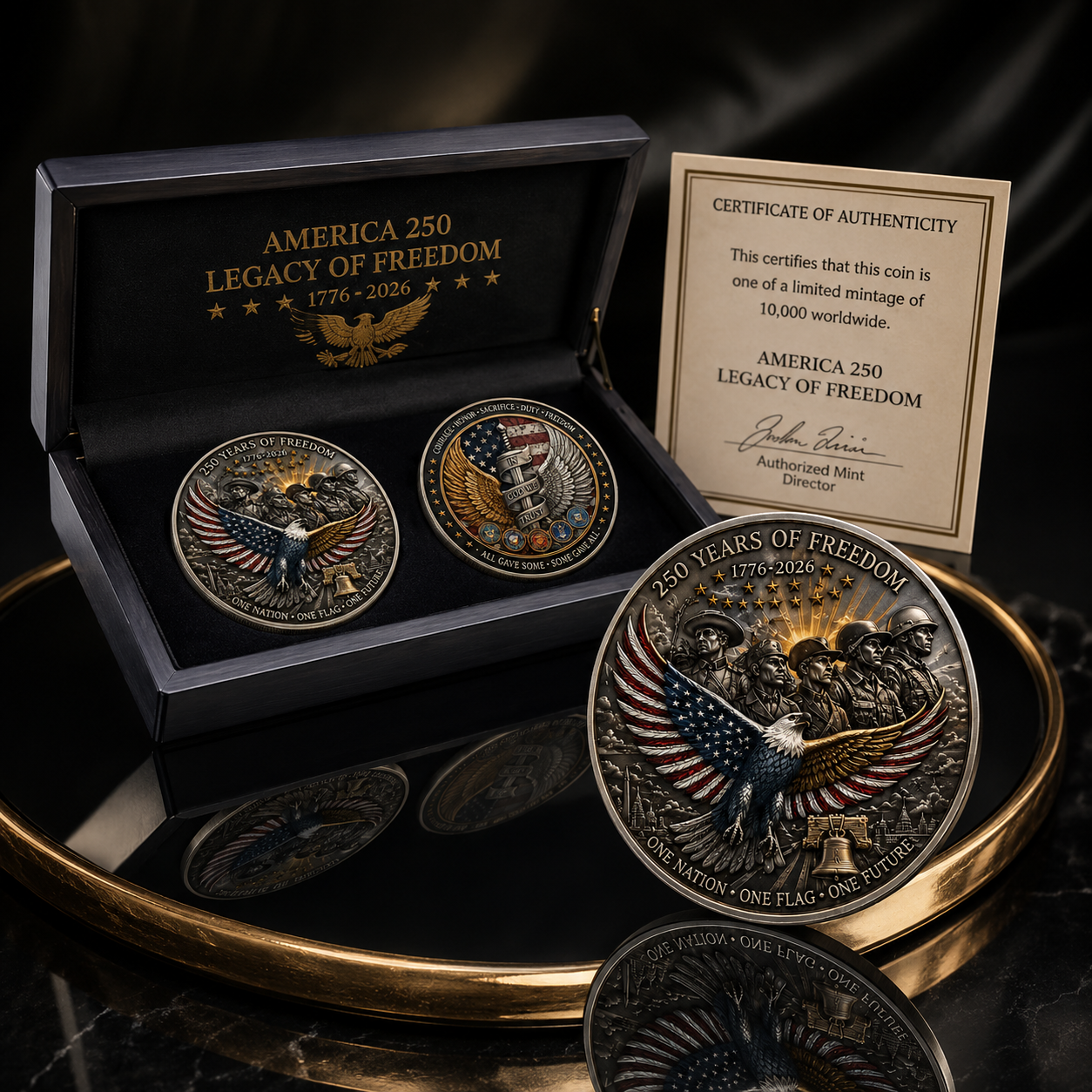🎁 The Perfect Gift for Collectors & Patriots