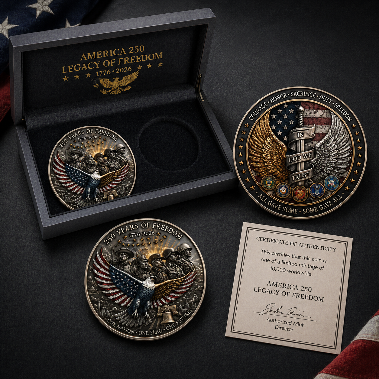 🎁 The Perfect Gift for Collectors & Patriots