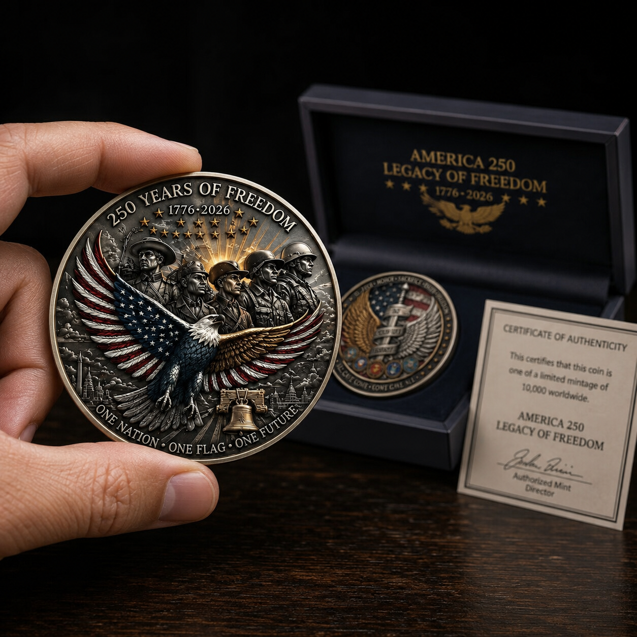 🎁 The Perfect Gift for Collectors & Patriots
