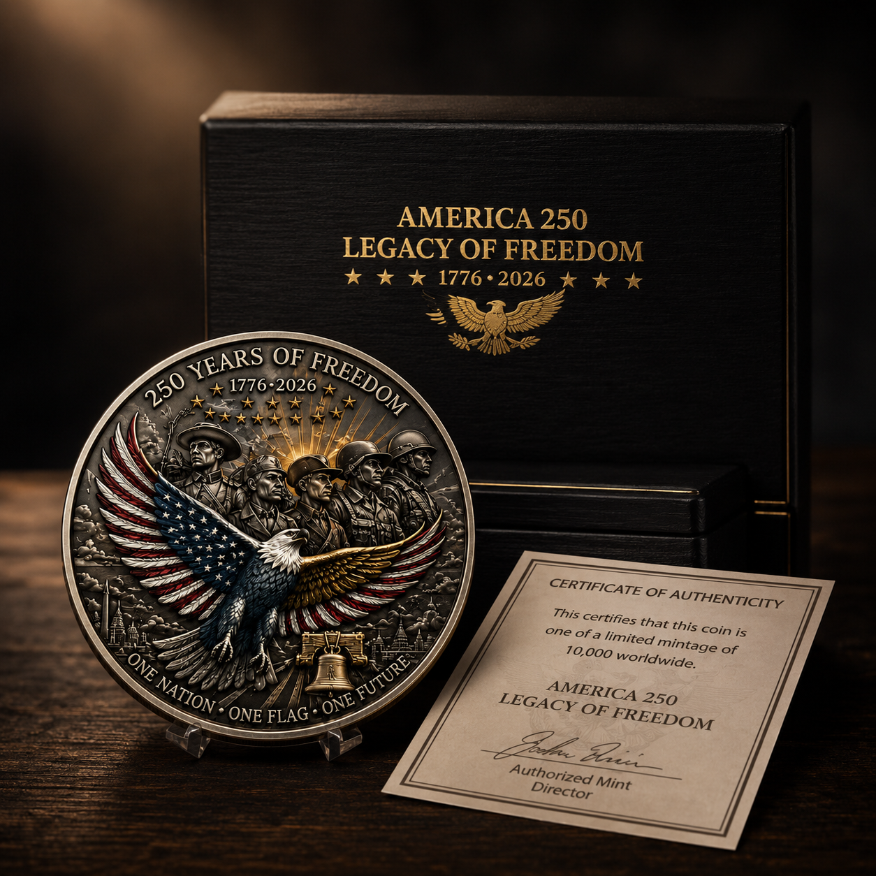 🎁 The Perfect Gift for Collectors & Patriots