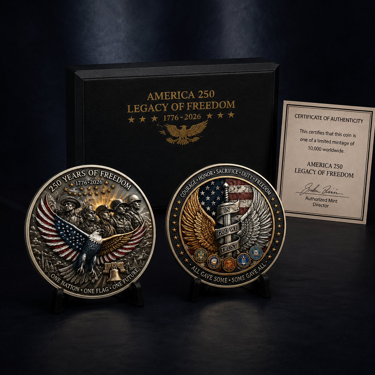 🎁 The Perfect Gift for Collectors & Patriots