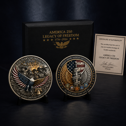 🎁 The Perfect Gift for Collectors & Patriots