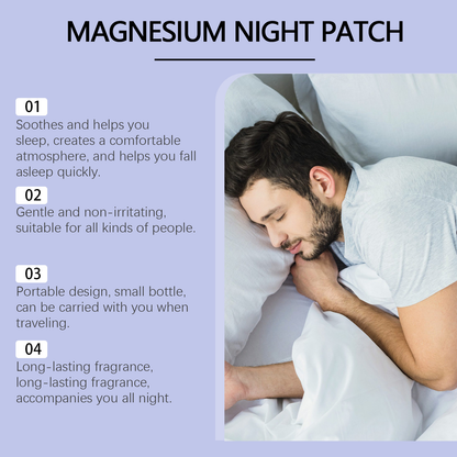 🧑‍⚕️🩺 A simple overnight wellness patch designed to support relaxation and restful sleep — naturally.