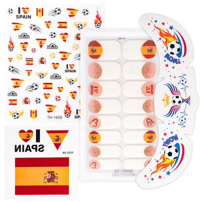 Hot Selling World Cup Football Temporary Tattoos!