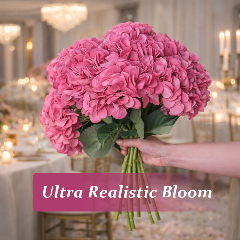Beautiful fake flowers that stay vibrant forever, saving your time and energy.