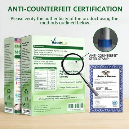 Lose Up to 45lbs: 10-in-1 Nano Microneedle Patch (Moringa & Berberine × NAD+)