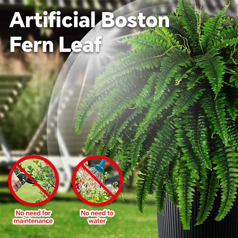 🔥 $9.96 On Sale Only Today 🌱 UV-Resistant Lifelike Artificial Boston Fern