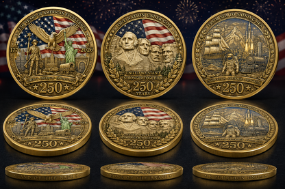 🇺🇸 Nerovix 250™ COMMEMORATIVE COIN SET
