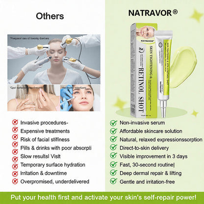 🧠👨‍⚕️Made and shipped from the USA 💫NATRAVOR® Botox & Vita-A Retinol Shot Wrinkle-Lift Tightening cream - Last Day Promotion 70% OFF
