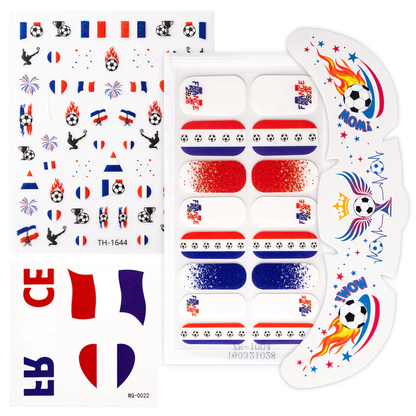 Hot Selling World Cup Football Temporary Tattoos!