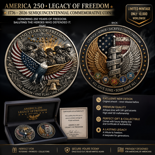 🎁 The Perfect Gift for Collectors & Patriots
