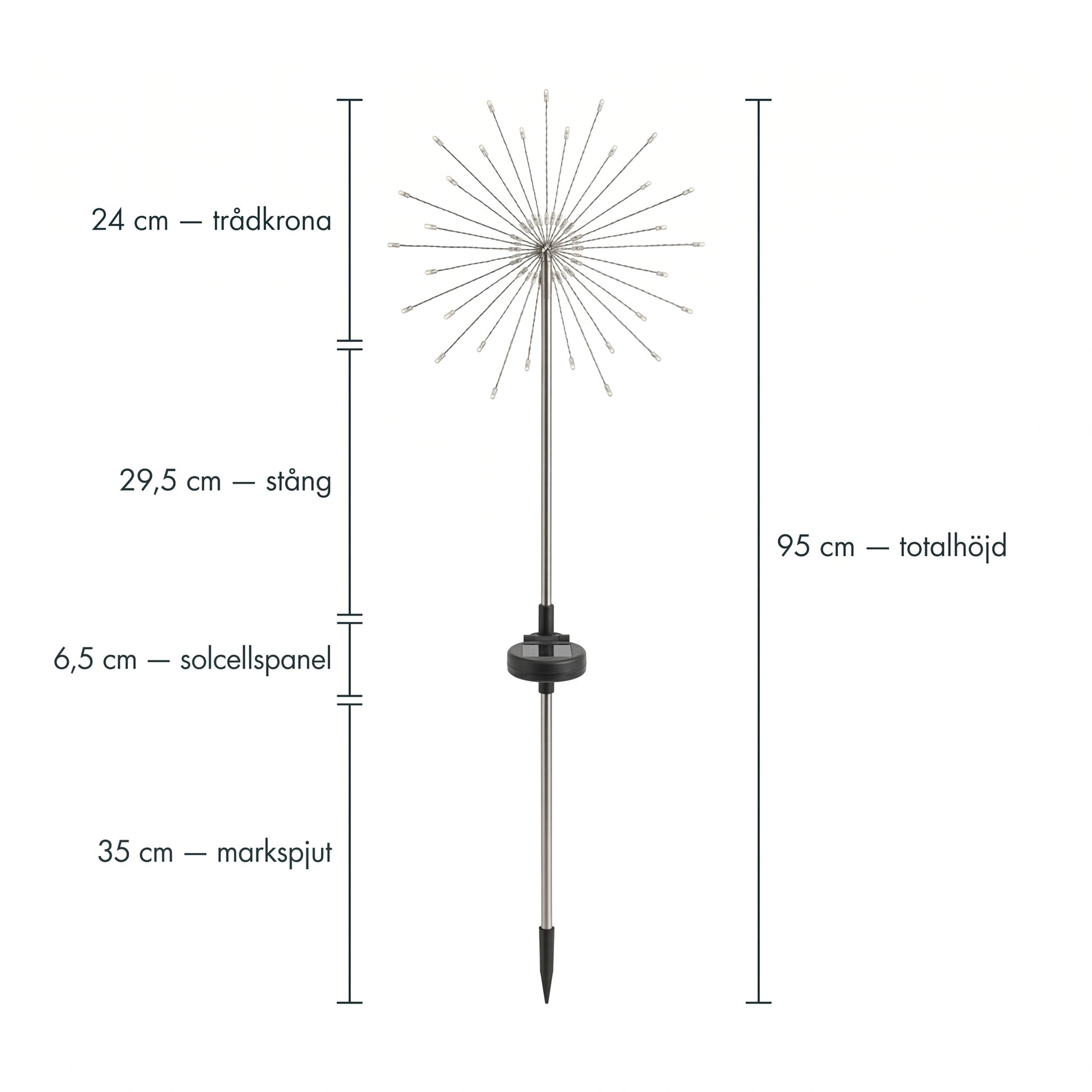 Stella – Solcelledrevet dekorationsbelysning